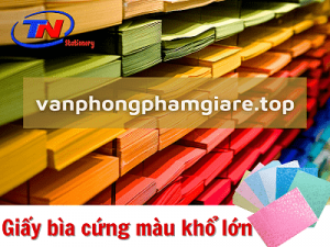 giấy bìa cứng màu khổ lớn