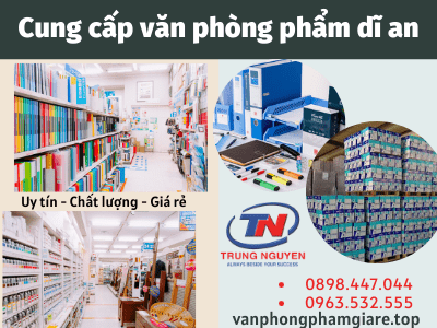 văn phòng phẩm dĩ an