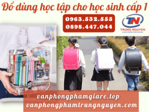 đồ dùng học tập cho học sinh cấp 1