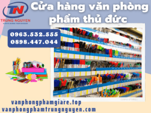 Cửa hàng văn phòng phẩm thủ đức