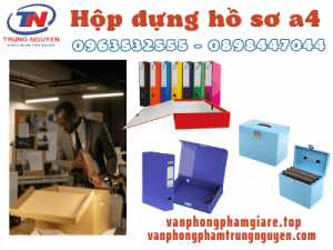 Hộp đựng hồ sơ a4