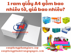 1 ram giấy a4