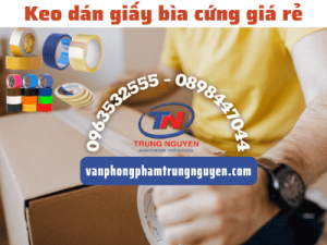 Keo dán giấy bìa cứng