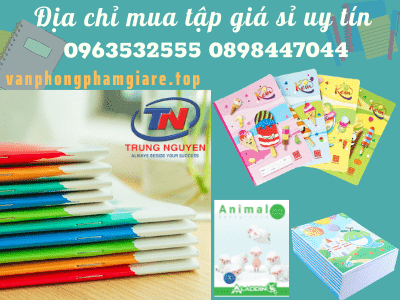 mua tập giá sỉ